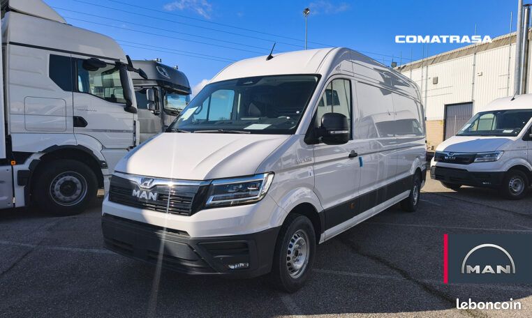 4Motion| 4X4 | 41 658 ht | Man TGE Fourgon 3.180 177ch L4H3 BVA8 | App Connect, Caméra, Keyless... -36% (image 1)