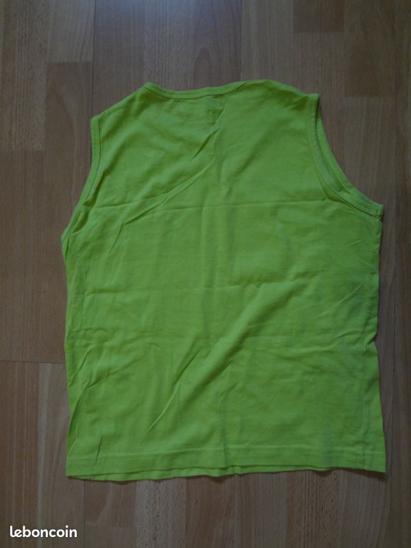 Débardeur vert 10 ans (image 3)
