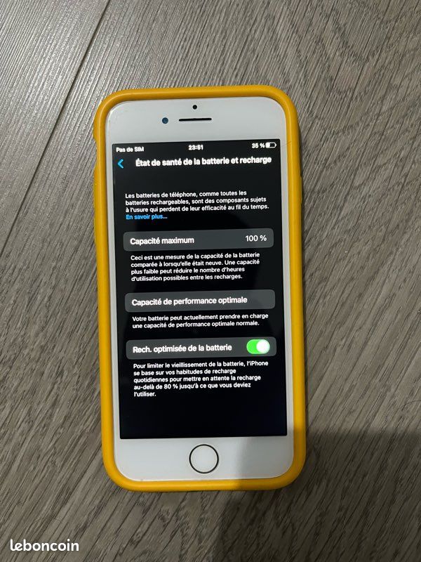 IPhone 8 64 GB + coque rhinoshield (image 1)