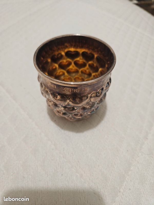Coupe timbale PAMPALONI argent 925 (image 1)