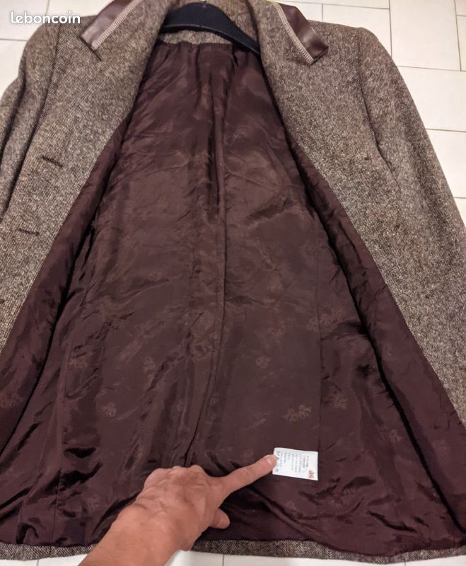 Veste longue marron-La Fée Maraboutée (image 3)