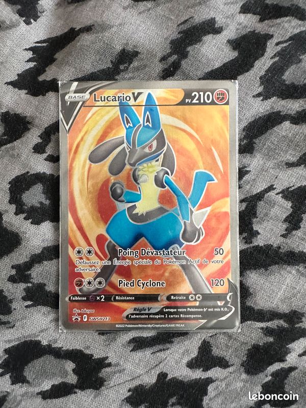 Carte Pokmon lucario v - Collection