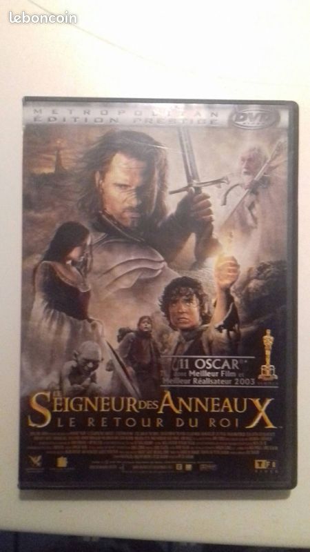Dvd le seigneur des anneaux (image 1)