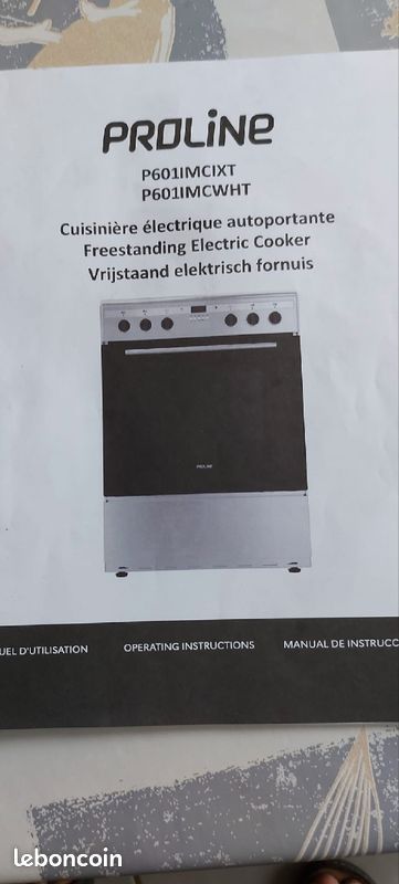 Gazinierre tout électrique (image 2)