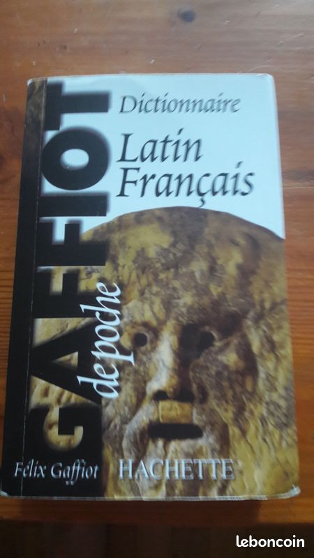 Gaffait dictionnaire français latin (image 1)