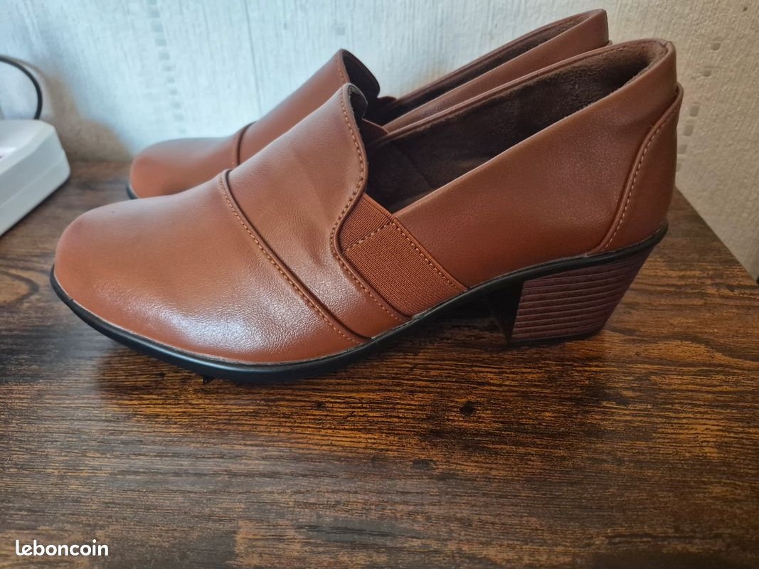 Chaussures Basses Footprints Femme Marron - Taille 41 (UK 7), Cuir