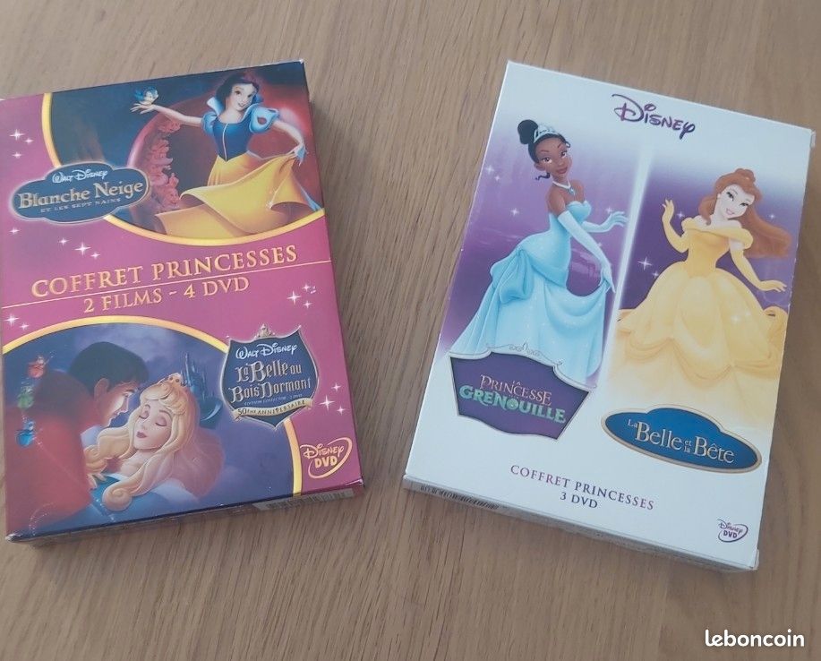 Coffrets princesses DVD disney (image 1)