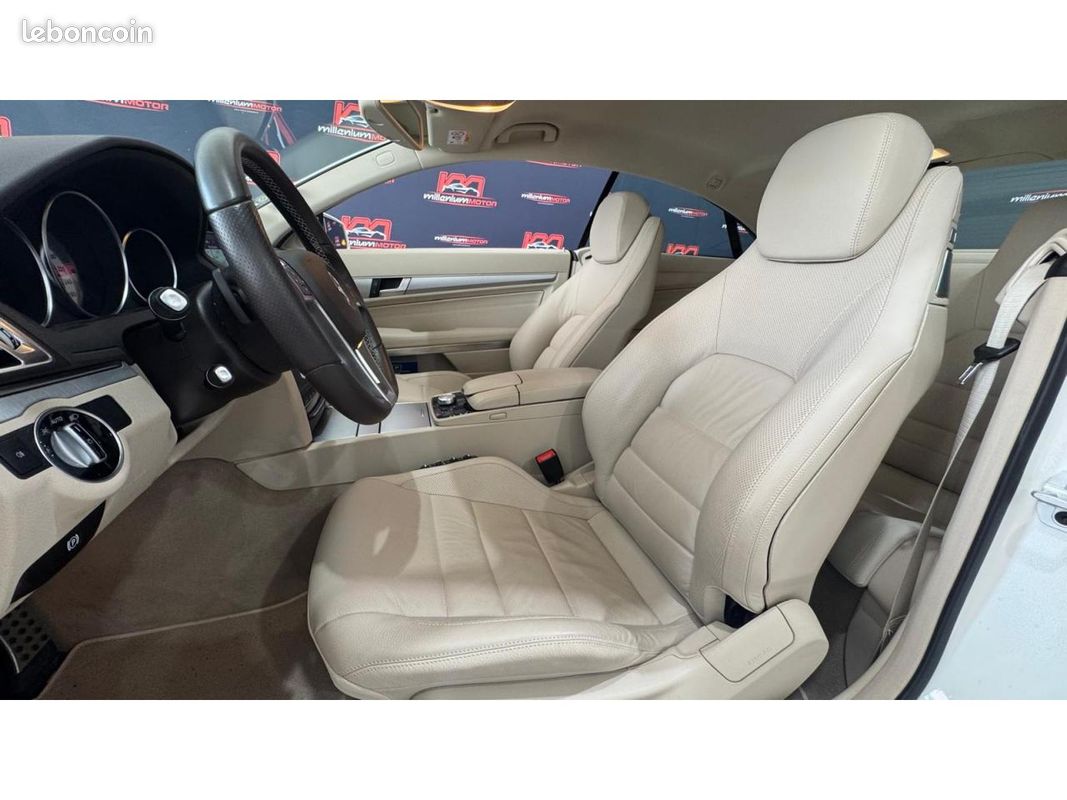MERCEDES CLASSE E Coupé 250 2.0i 211CH - BVA 7G-Tronic Plus Sportline PHASE 2 - GARANTIE 6 MOIS (image 8)