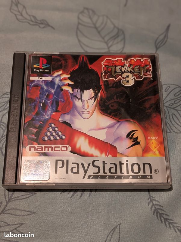 Jeu TEKKEN 3 (Platinum) Complet FR Pour PlayStation 1 (PS1) - En Très Bon état