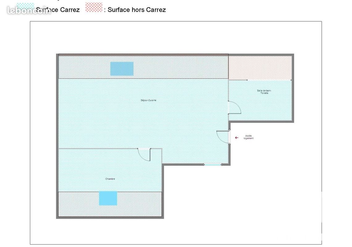 Appartement 2 pièces 31 m² · à Reims · 31 m² · 81 000 €