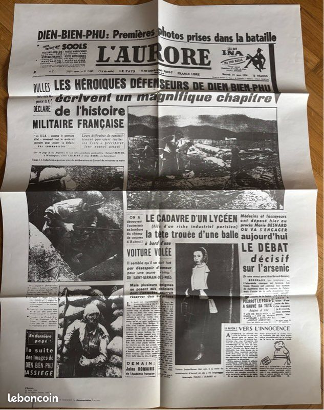 Guerre Indochine. DIEN BIEN PHU. Dossier La Documentation Française (1991) (image 6)