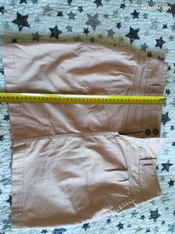 Jupe rose/beige Cache-cache (image 7)