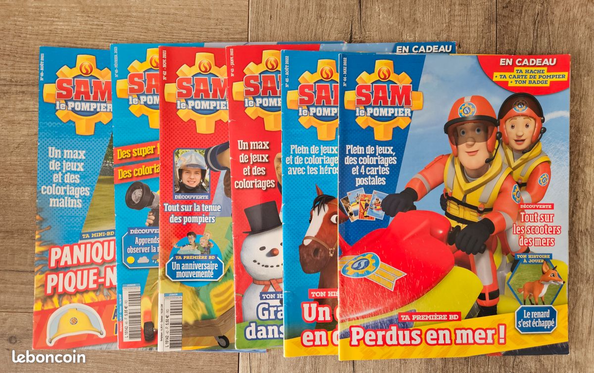 Magasines sam le pompier (image 1)