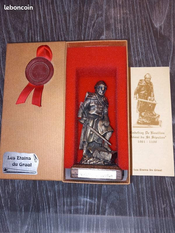 les étains du graal NOMBREUSES figurines de collection toutes en etain