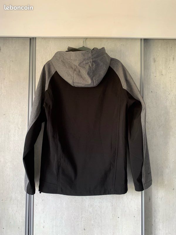 Veste softshell coupe-vent McKinley Trundle II Gris (image 4)