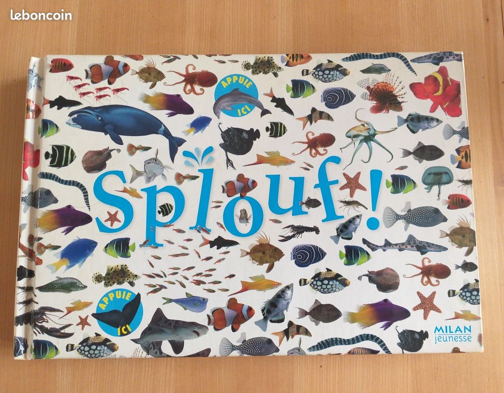 Livre " SPLOUF " le Monde aquatique - Gemma FLETCHER - MILAN Jeunesse 2009 (image 1)