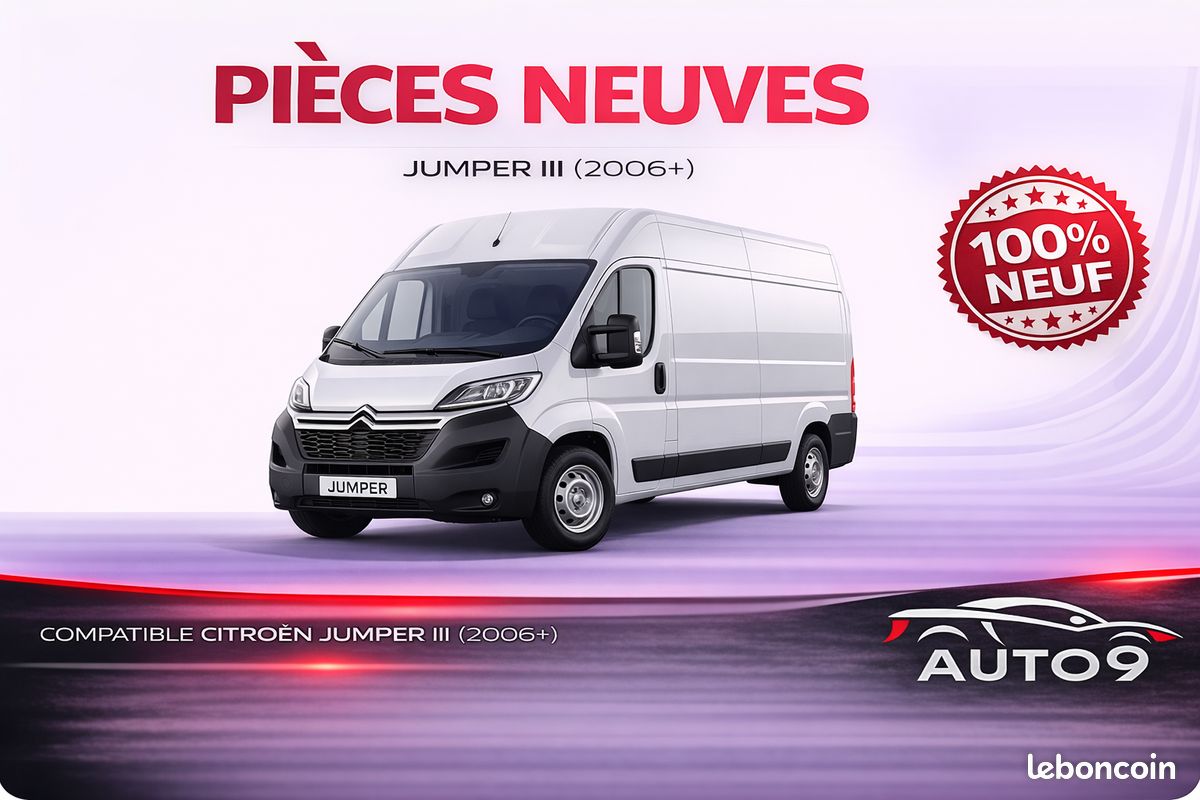 Pièces de carrosserie CITROEN Jumper (2006+) – Qualité origine – Neuf prête a peindre - N'hésitez pas a nous contacter pour plus d'information (image 1)