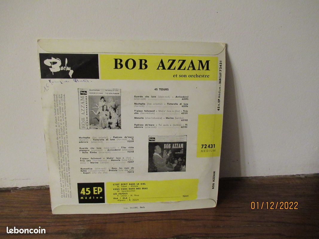 Disque vinyle 45 tours (image 2)