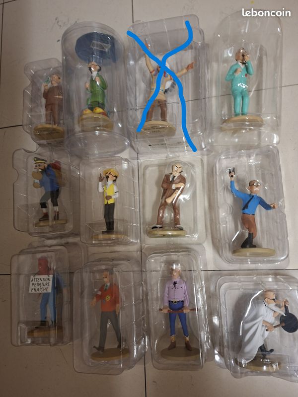 Figurine Tintin Reporter – Hergé – Moulinsart – Neuve Sous Blister