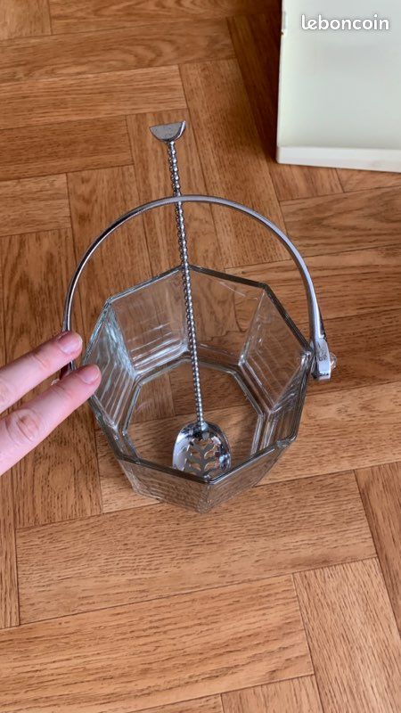 Seau à glaçons en verre (image 2)
