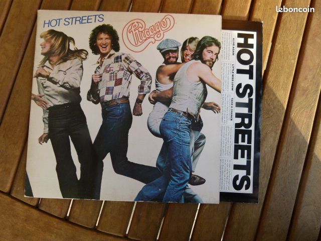 Vinyl LP CHICAGO " Hot streets " (image 1)