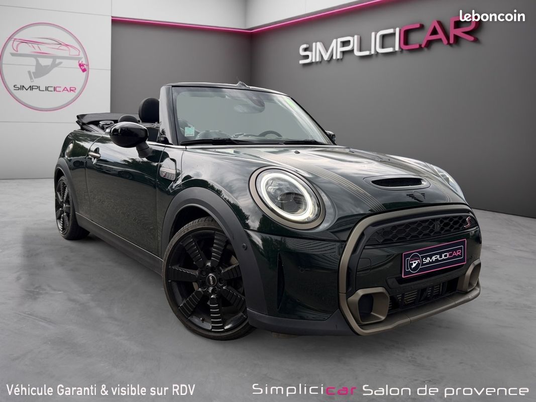 MINI CABRIO COOPER S 178 RESOLUTE - 1ère Main - Entretien Mini - Sièges Chauffants - Harman Kardon - Caméra (image 1)