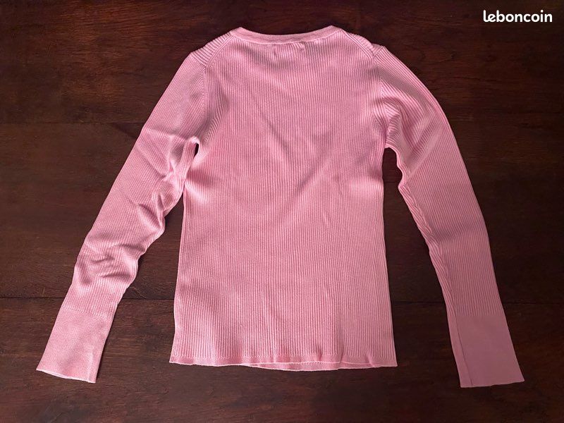 T-shirt Rose Primark – Fille 3-4 Ans – Encolure Ras-du-cou – Coton