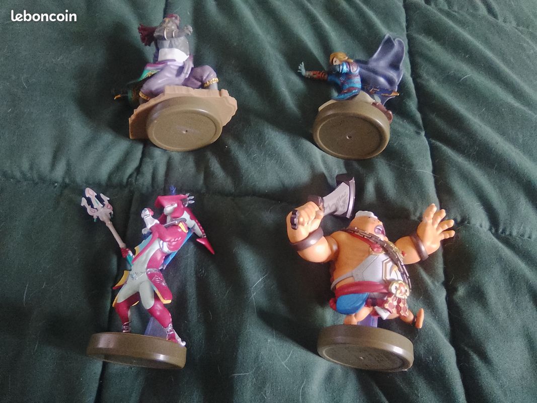 4 amiibos zelda totk comme neuf (image 1)