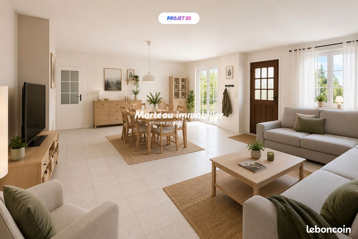 Maison 4 pièces 106 m² · à Saint-Mars-la-Brière · 106 m² · 182 410 €
