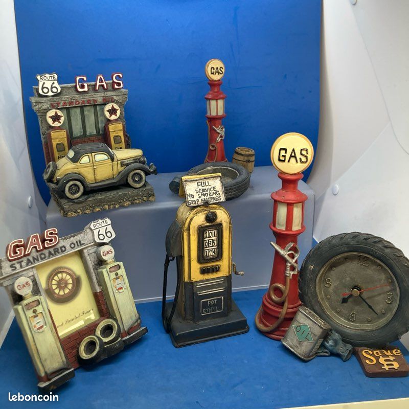 Ensemble de éléments de deco route 66 - Collection