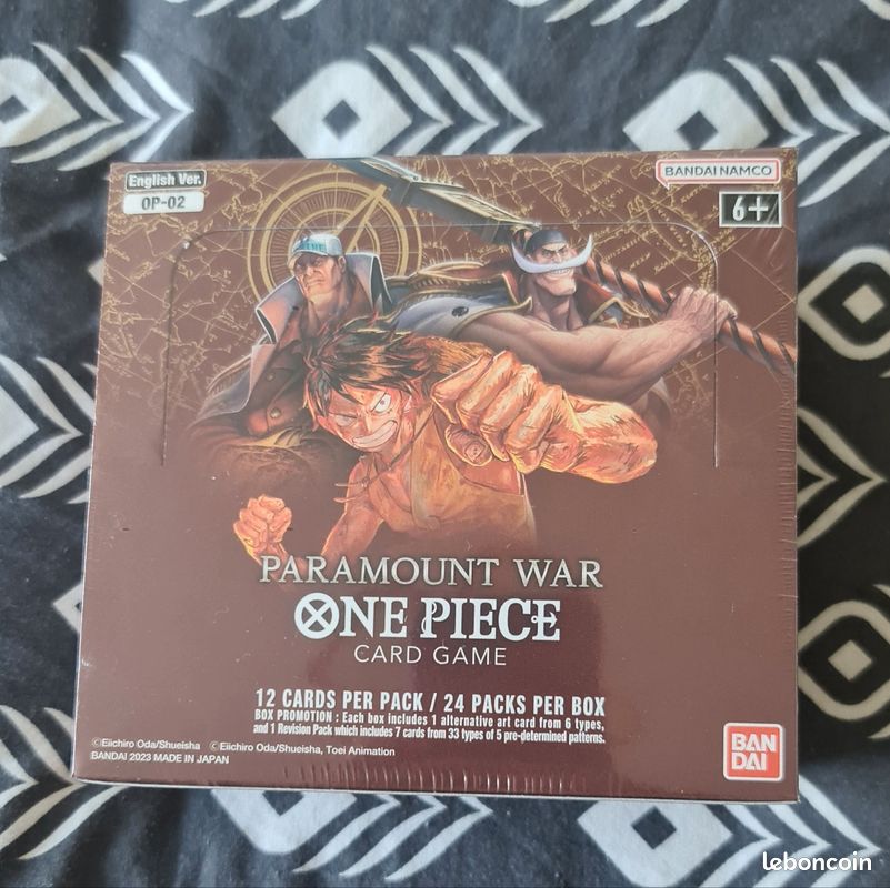 bandai trading card games one piece illustration box volume 1 One Piece Card Game Illustration Box Vol.6 (IB-06) main image 0
