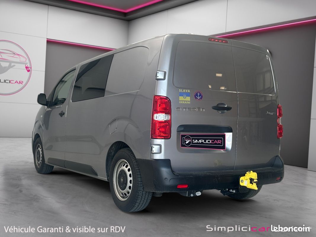 CITROEN JUMPY 2.0 BLUE HDI 145 Cabine Approfondie Car Play Caméra de Recul Virtual Cockpit Garantie 12 mois (image 3)