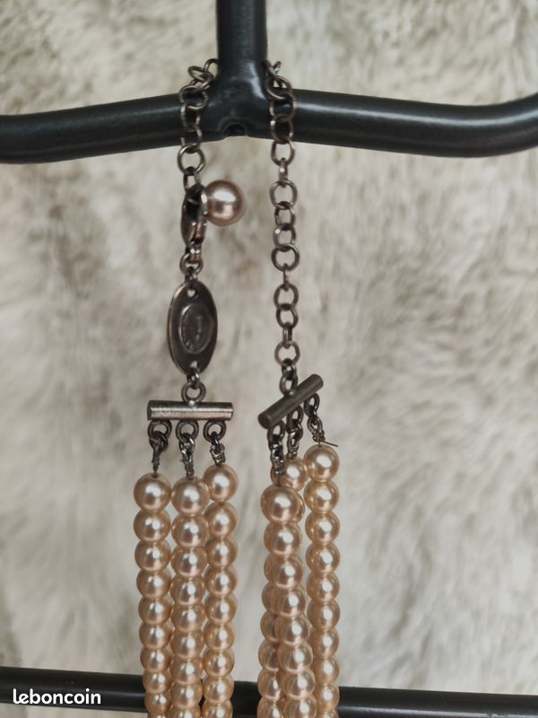 Collier réf 39 babylone paris avec perles (image 4)