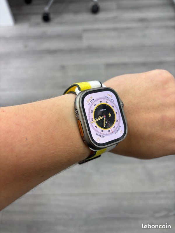 Bracelet nylon sport en 44/45/46/49mm Apple Watch (image 2)
