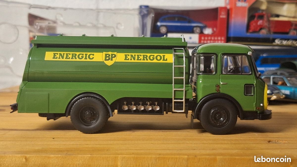 Camion Citerne SOMUA BP Essence 1/43 - Modèle Réduit Vintage, Occasion