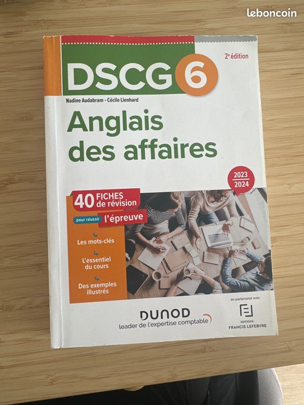 DSCG 6 - Anglais des affaires - Fiches 2023-2024 - 2e édition (image 2)