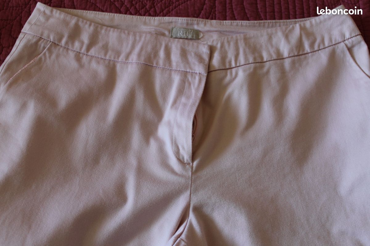 Pantalon rose pâle (image 2)