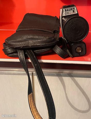 Caméra Super 8, Bauer 2db Super, Avec Sacoche Cuir Rigide à Chaumont En Vexin 24010883