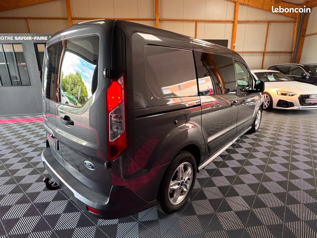 FORD TRANSIT CONNECT CABINE APPROFONDIE 1.5 ECOBLUE 120 S&S BVA8 Trend CAMÉRA DE RECUL / ANDROID AUTO / ATTELAGE / ENTRETIEN COMPLET (image 5)