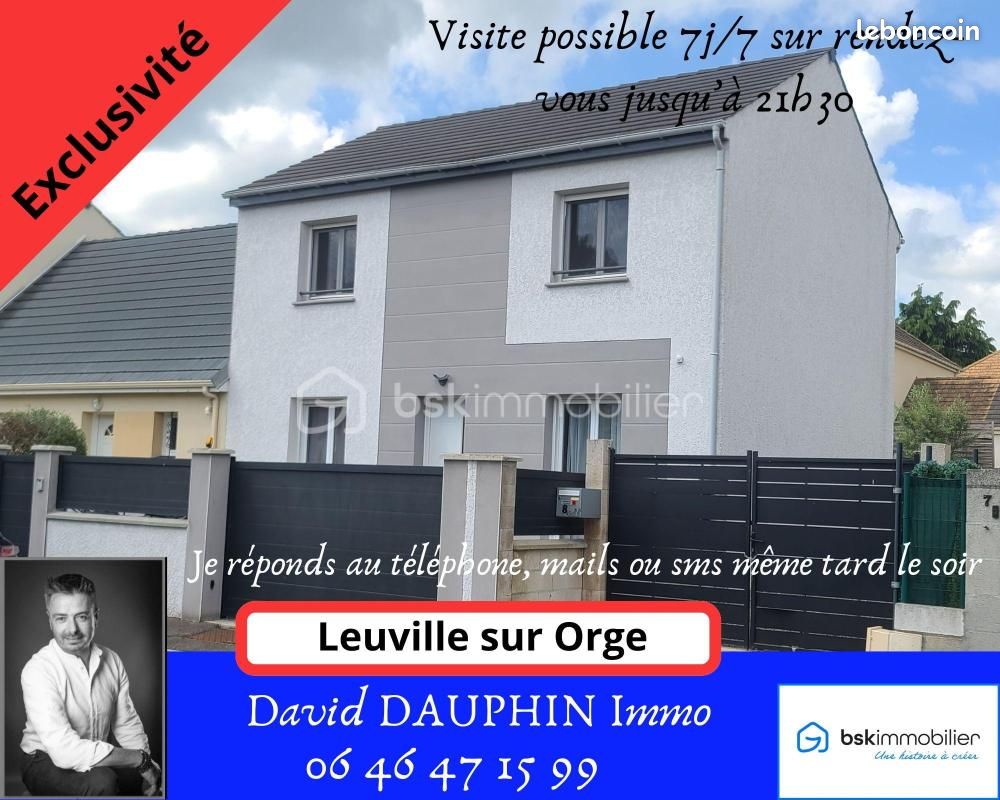 Maison 5 pièces 96 m² · à Leuville-sur-Orge · 96 m² · 349 900 €