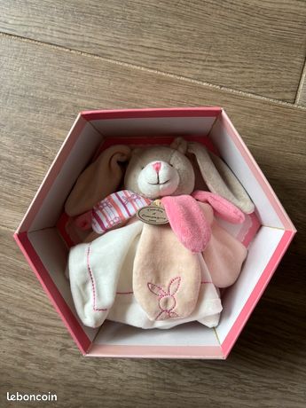 Doudou lapin - Doudou et Compagnie - Neuf dans sa boîte d'origine