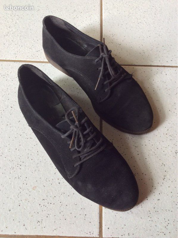 Chaussures en daim noir (image 3)