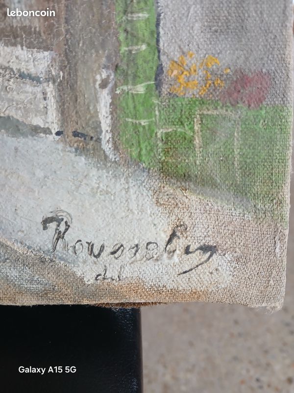 Peinture naïve Ivry la Bataille (image 3)