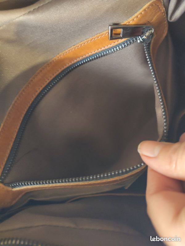 Sacoche cuir Minelli vintage (image 7)