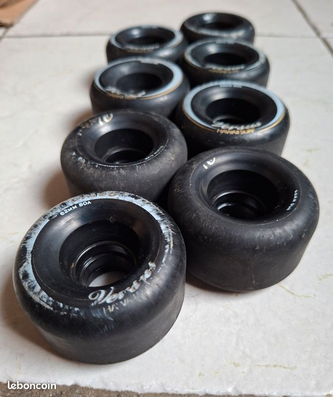 Kryptonics - Impulse Quad Rouge Pack 4 - Roues de Roller - Rouge - Taille Unique