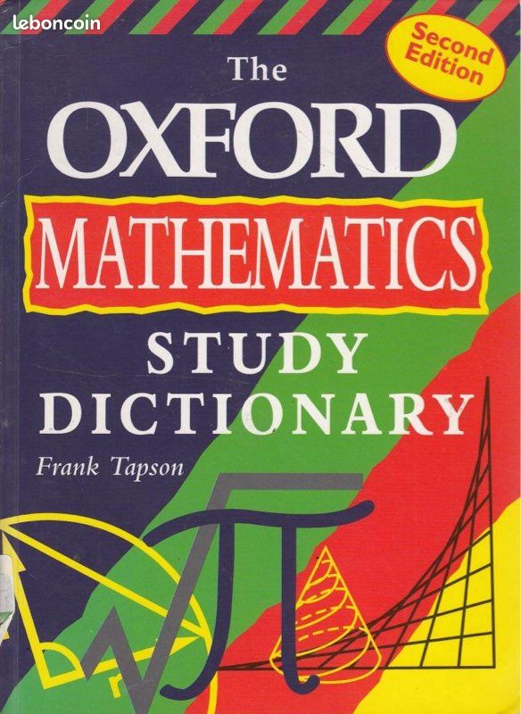The Oxford mathematics study dictionary (image 1)