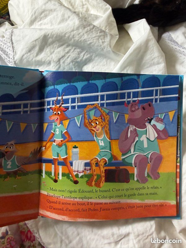 La course de relais. Virginie Grimaldi, Coralie Bruschi. Collection Esprit sportif. Hachette jeunesse, 2024. Dès 3 ans (image 7)