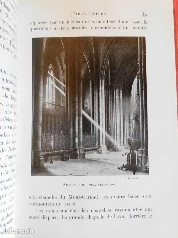 Cathédrales de bordeaux & saint-pol-de-léon kreisker courteault/lécureux 1925-35 reliure architecture sculpture religion Bretagne (image 5)