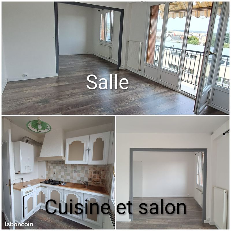 Appartement 2 pièces 56 m² · à Louviers · 56 m² · 722 €/mois