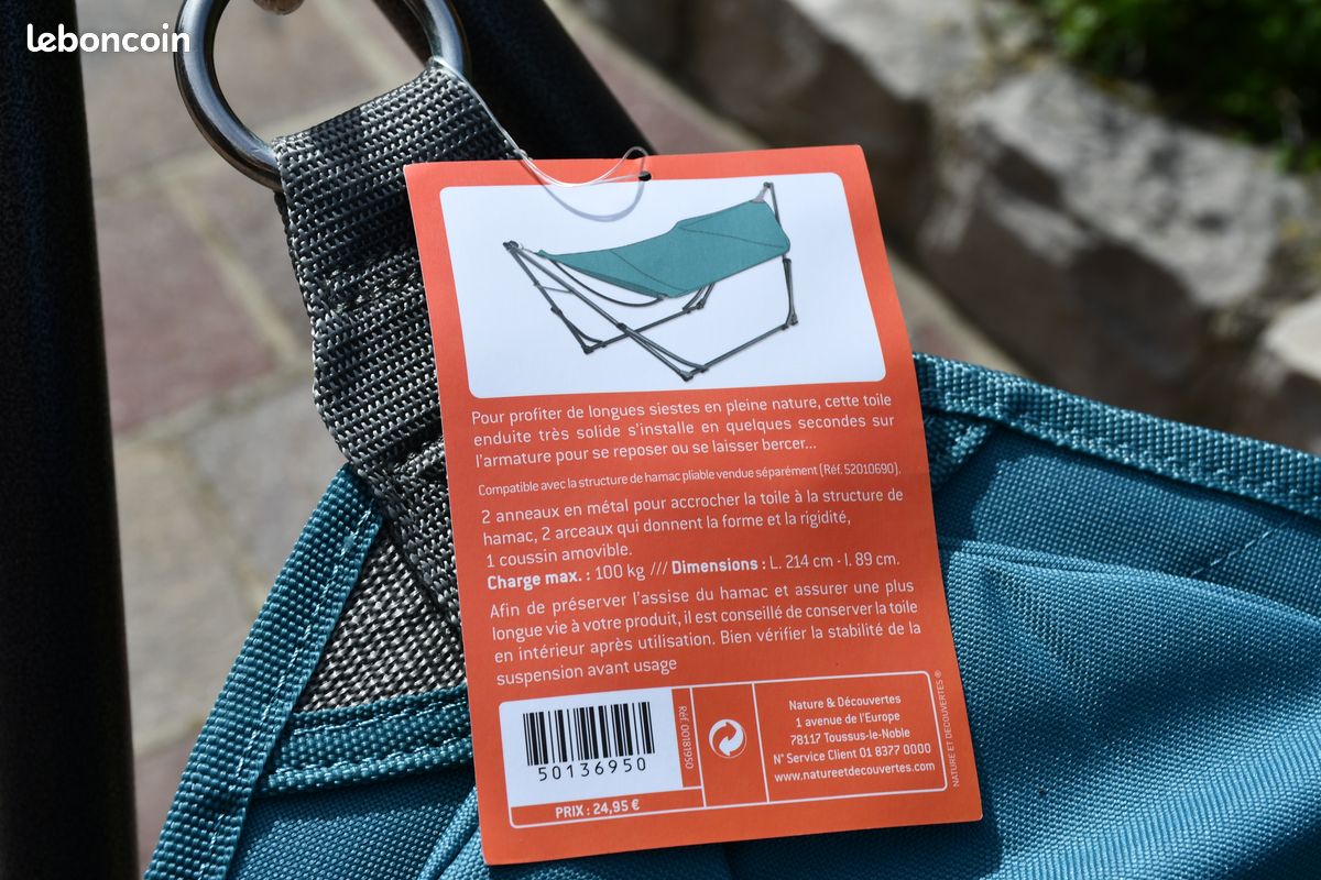 Hamac suspendu vert de Voyage Camping ultra-léger de parachute